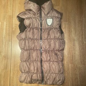 Kingsland Equestrian Gold XS puffer vest